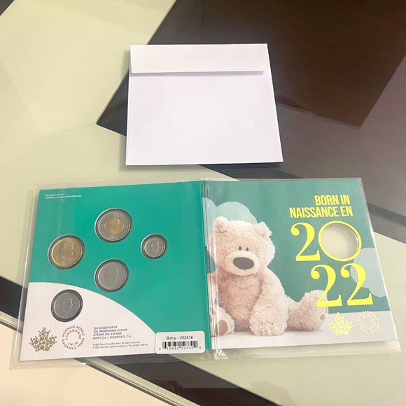 2022 Canada New Born Celebration $1 Special Strike 5-Coin Set! - Picture 8 of 9